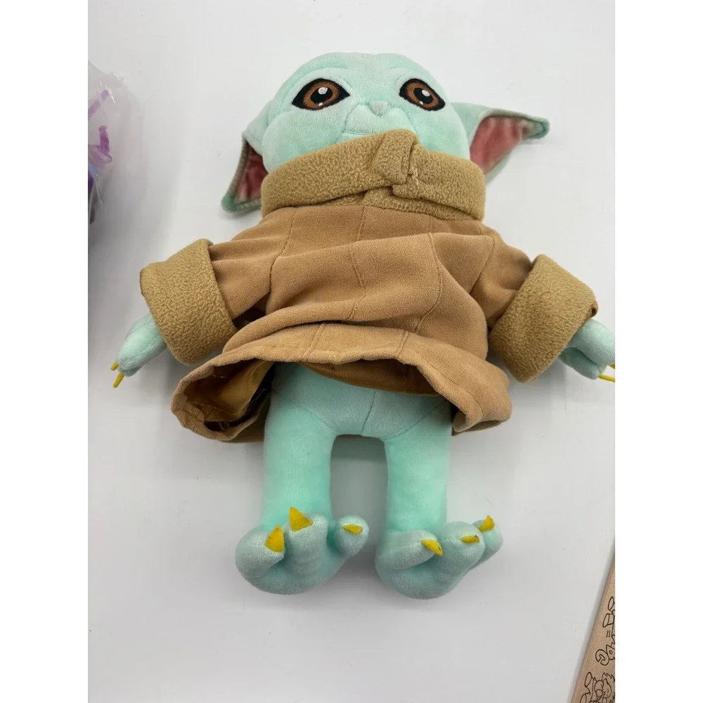 Star Wars Young Jedi Adventures 8pc Lot: 7 Figures & Disney Store Grogu Plush